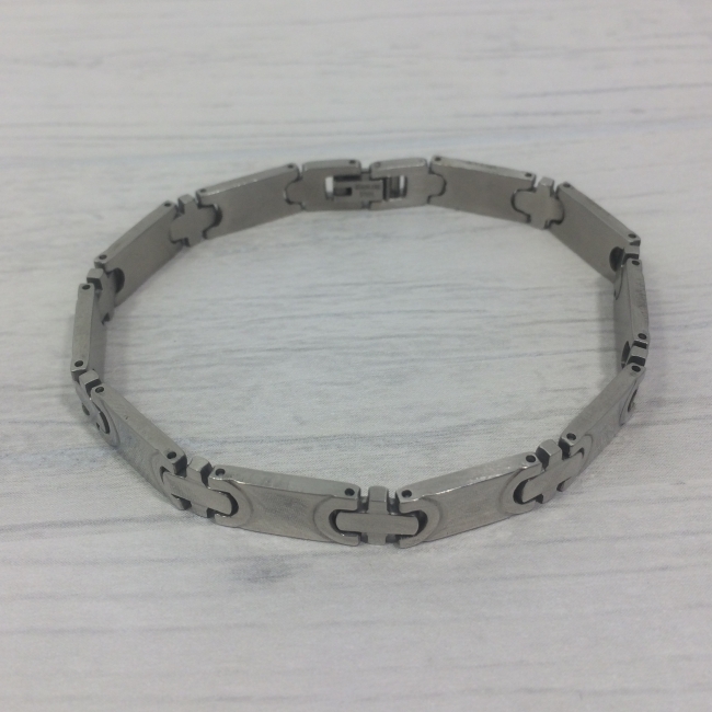 Bracelet En Acier Pour Homme – Occasion, Style Simple Et Robuste – À Personnaliser Ou Porter Tel Quel