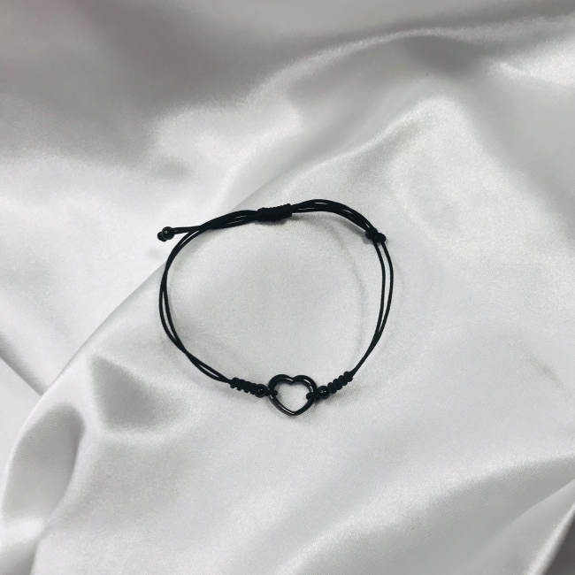 Bracelet cœur en céramique