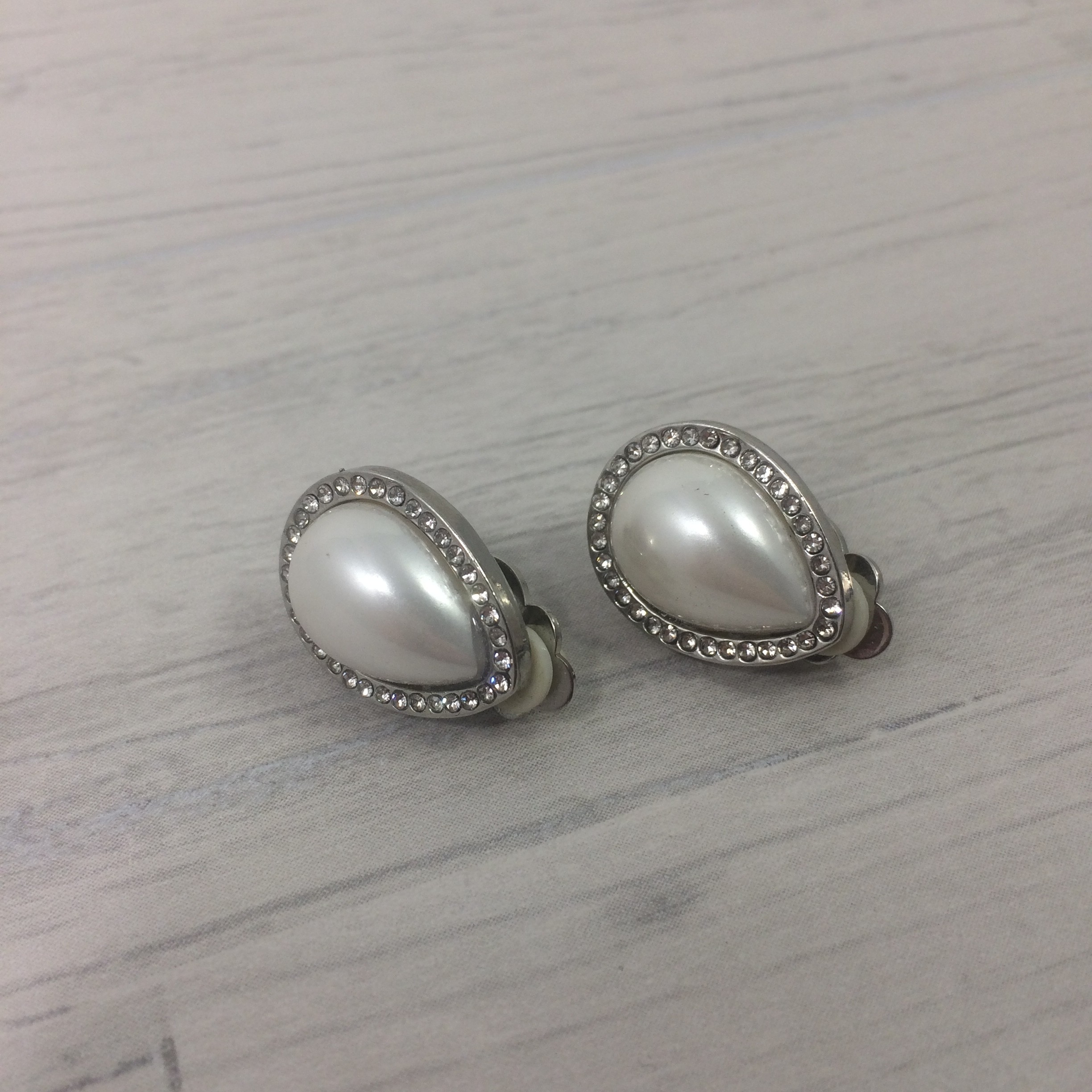 Boucles d'oreilles clips vintage - la friperie vintage 25