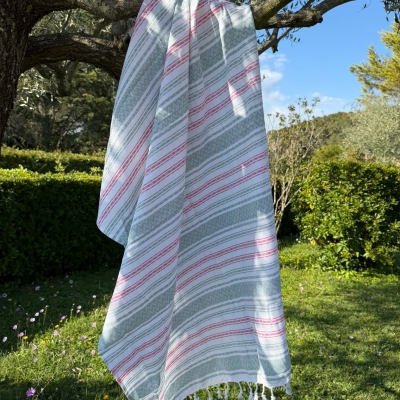 Foutas rose et verte