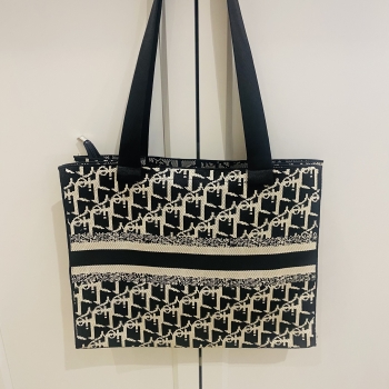 Sac cabas noir et blanc