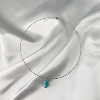 Collier ras de cou pierres naturelles