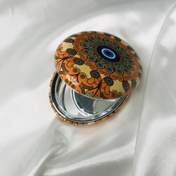 Miroir de sac orange