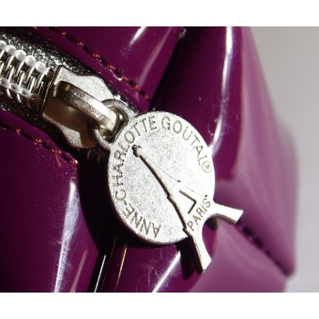 Trousse école vinyl violette