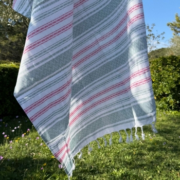 Foutas rose et verte