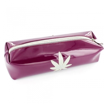 Trousse école vinyl violette